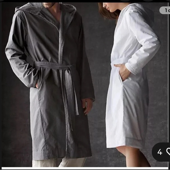 Restoration Hardware Spa Robe Luxurious Bathrobe Size Small - Picture 1 of 5